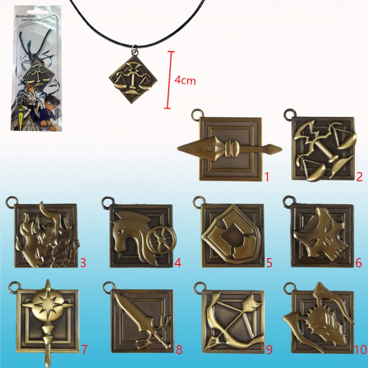 Fate anime necklace