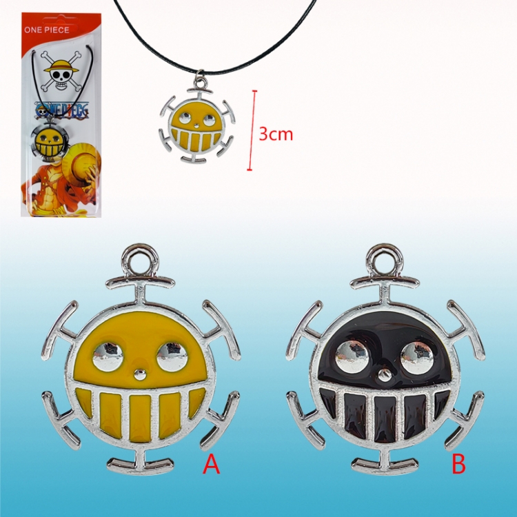 One Piece anime necklace