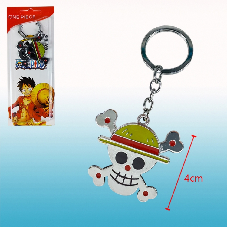 One Piece anime keychain