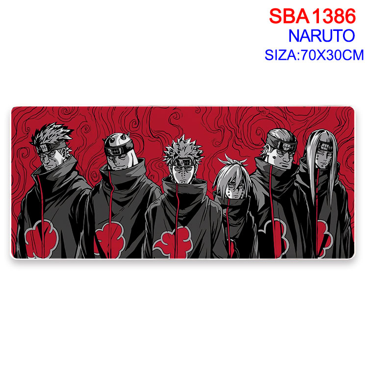 Naruto anime Mouse pad 70*30cm