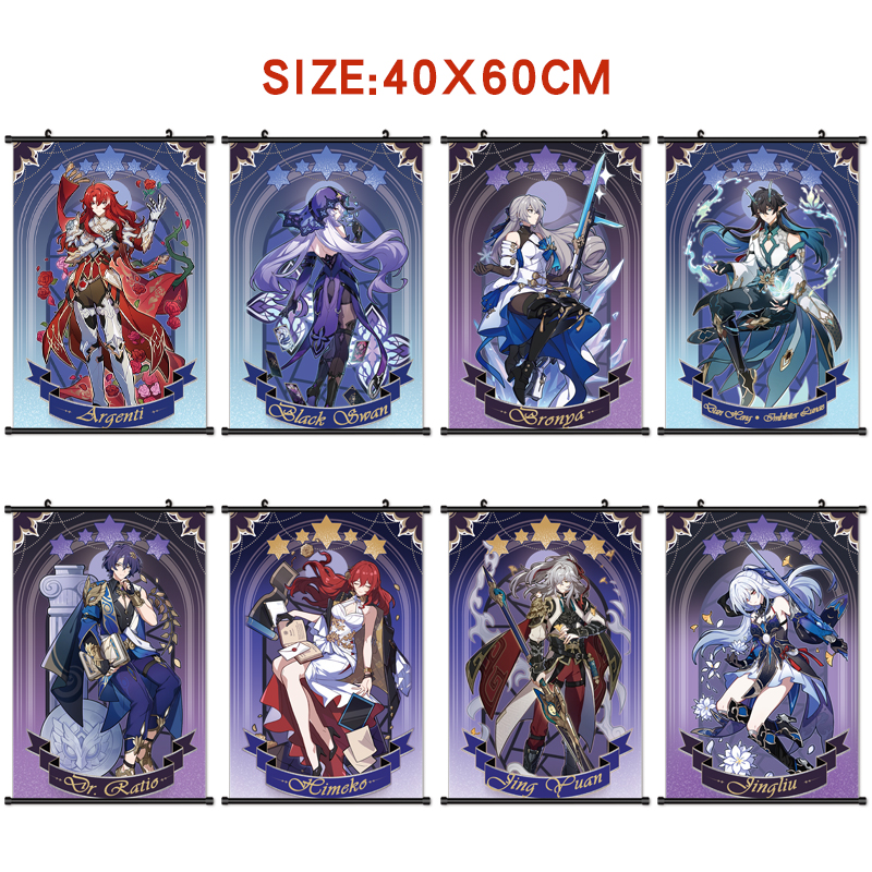 Honkai: Star Rail anime wallscroll 40*60cm