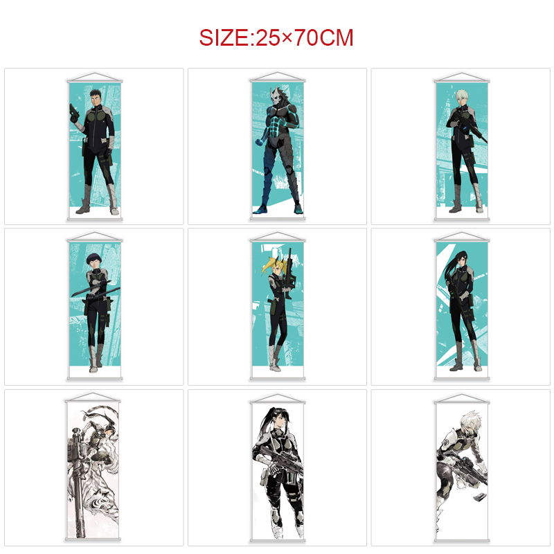 Kaiju 8-gou anime wallscroll 25*70cm price for 5 pcs