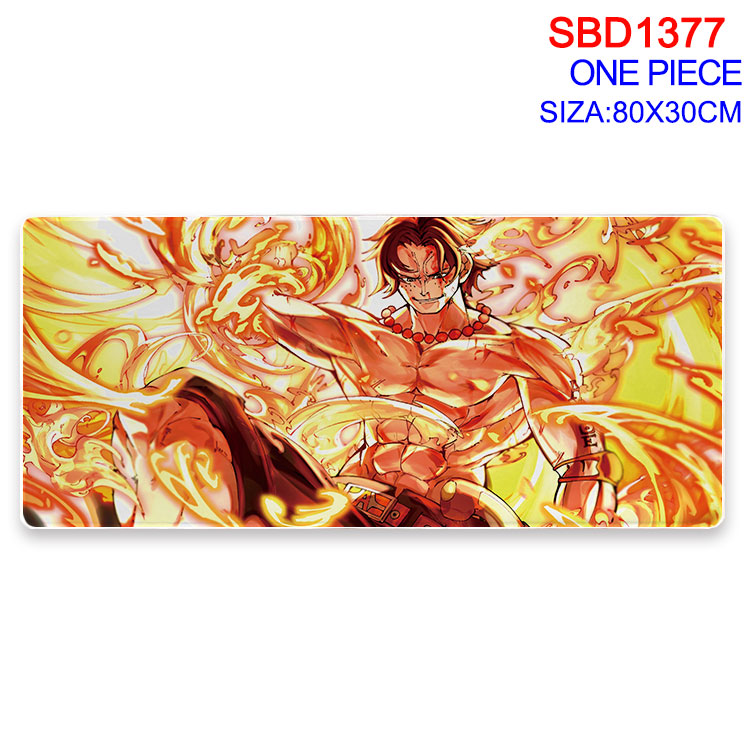 One Piece anime Mouse pad 80*30cm