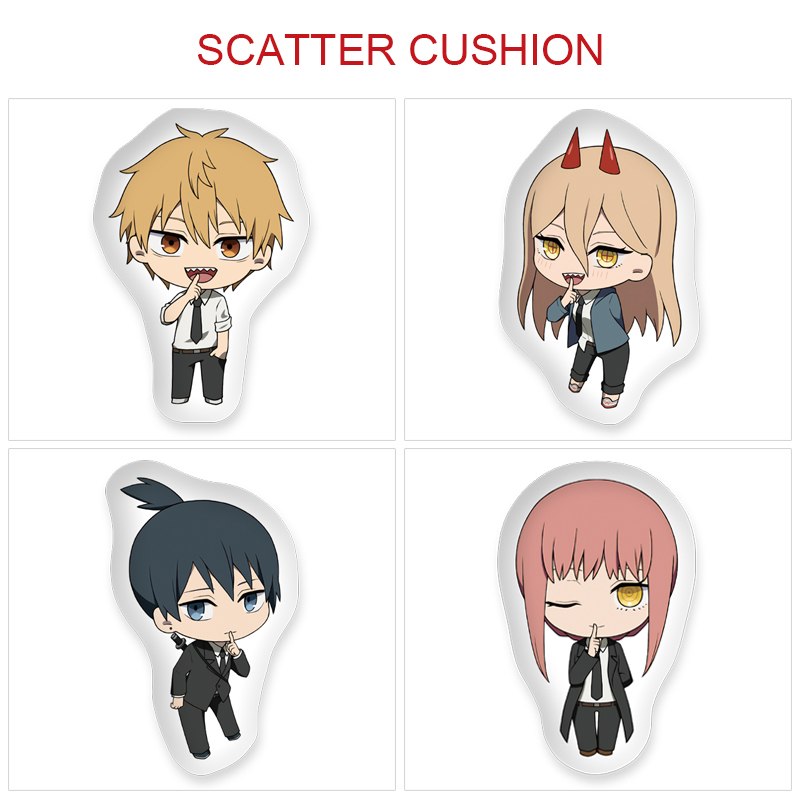 chainsaw man anime pillow cushion