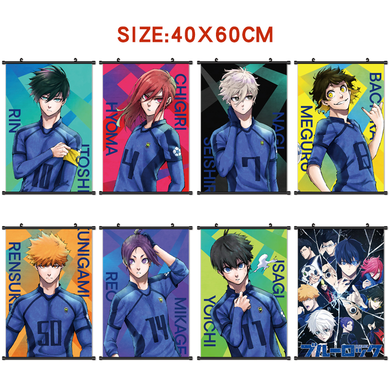 Blue Lock anime wallscroll 40*60cm