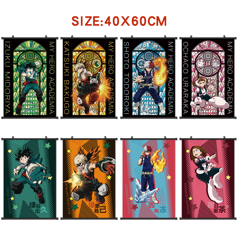 My hero academia anime wallscroll 40*60cm