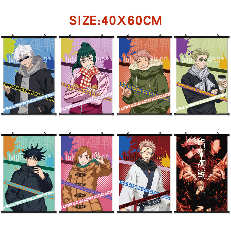 jujutsu kaisen anime wallscroll 40*60cm