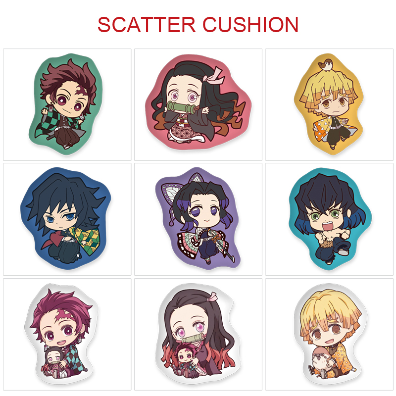 Demon slayer kimets anime pillow cushion