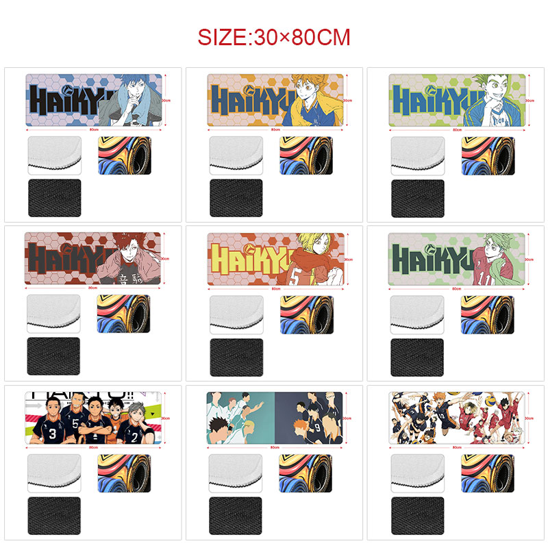 Haikyuu anime Mouse pad 30*80cm