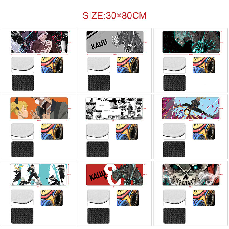 Kaiju 8-gou anime Mouse pad 30*80cm