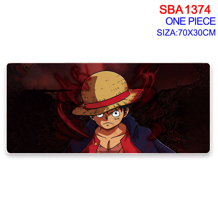 One Piece anime Mouse pad 70*30cm