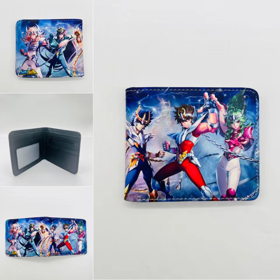 saint seiya  anime wallet