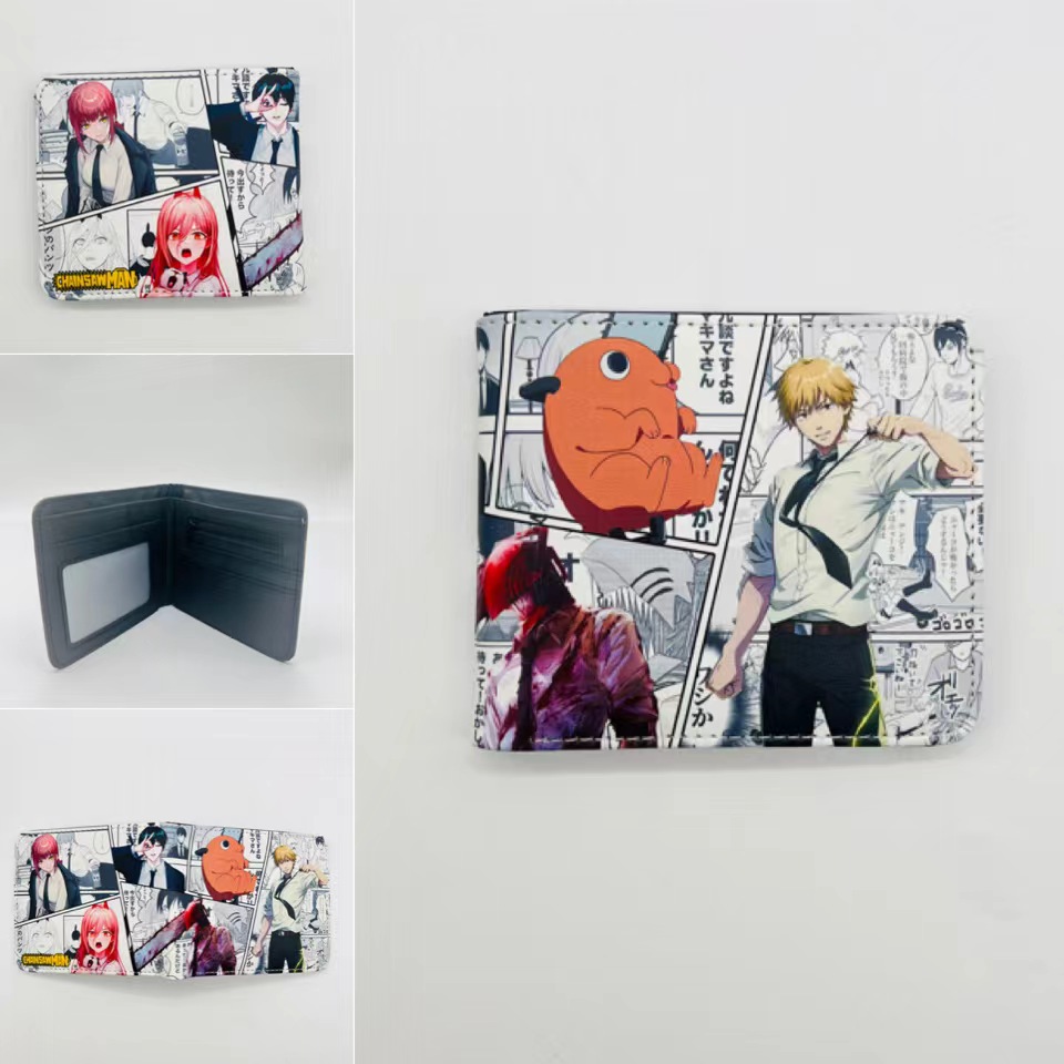 chainsaw man anime wallet