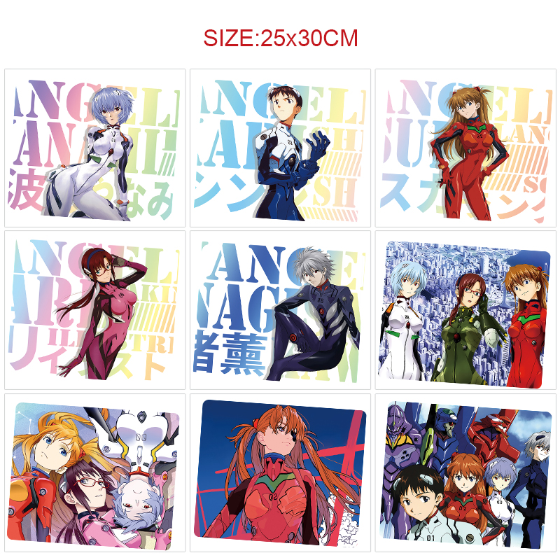 EVA anime Mouse pad 25*30cm