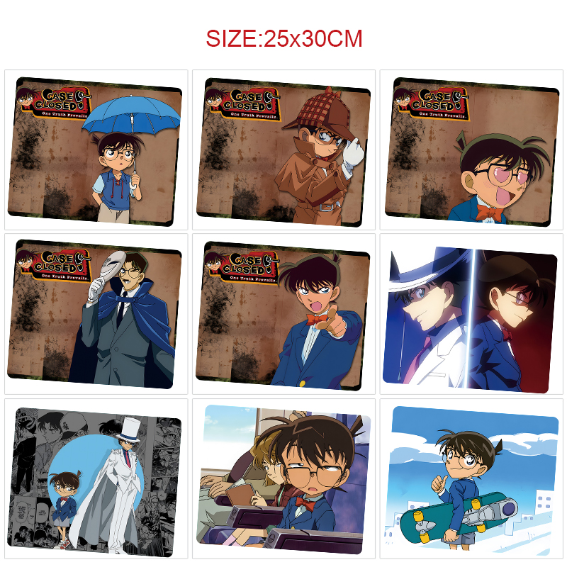 Detective Conan anime Mouse pad 25*30cm