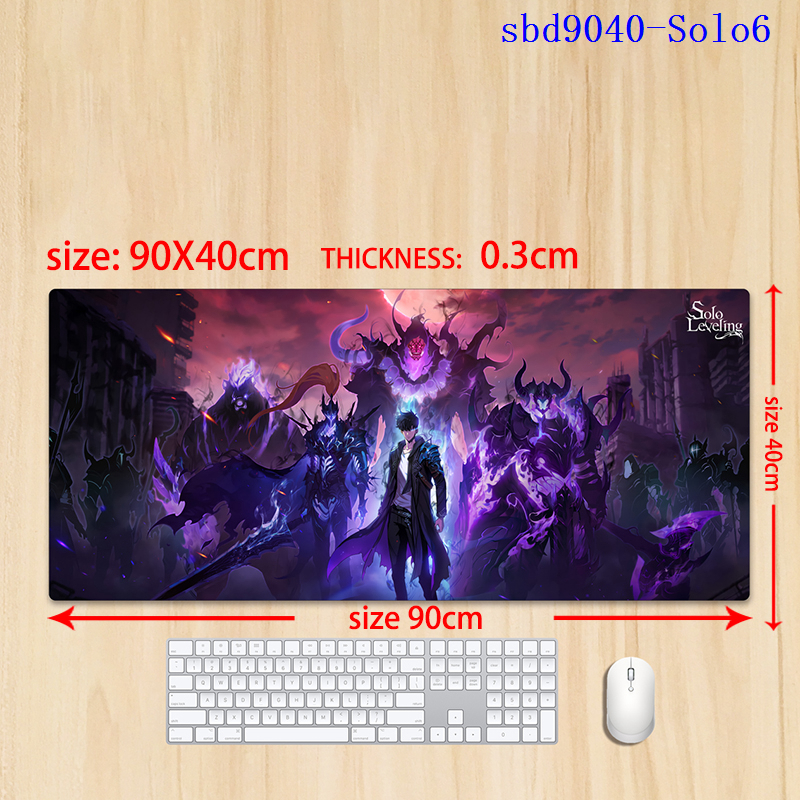 Solo Leveling anime mouse pad 90*40*0.3cm（lockrand）