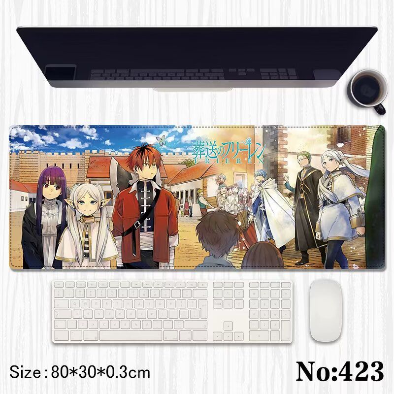 Sousou no Frieren anime Mouse pad 80*30*0.3cm