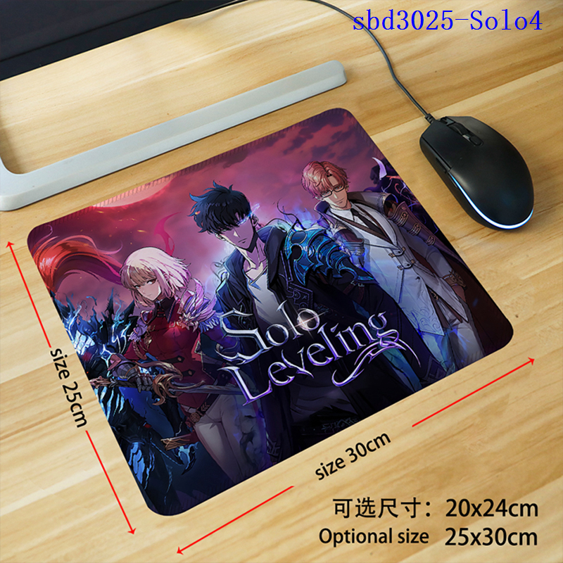 Solo Leveling anime mouse pad 30*25*0.3cm（lockrand）