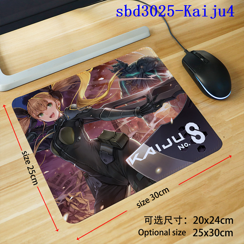 Kaijuu 8-gou anime mouse pad 30*25*0.3cm（lockrand）