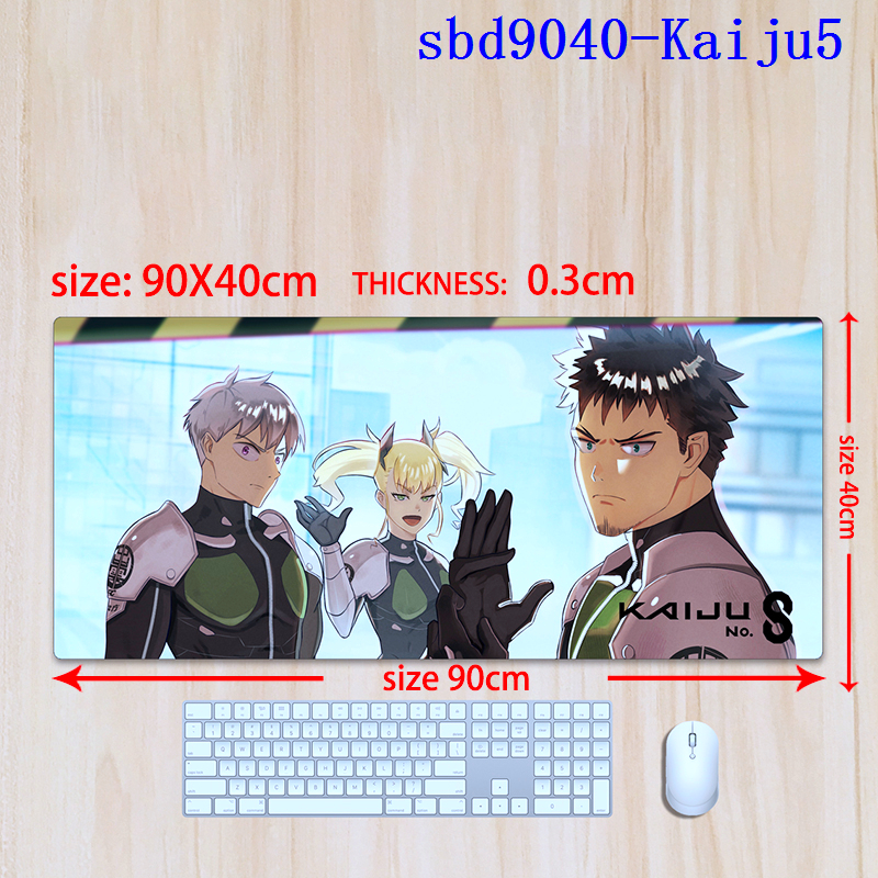 Kaijuu 8-gou anime mouse pad 90*40*0.3cm（lockrand）