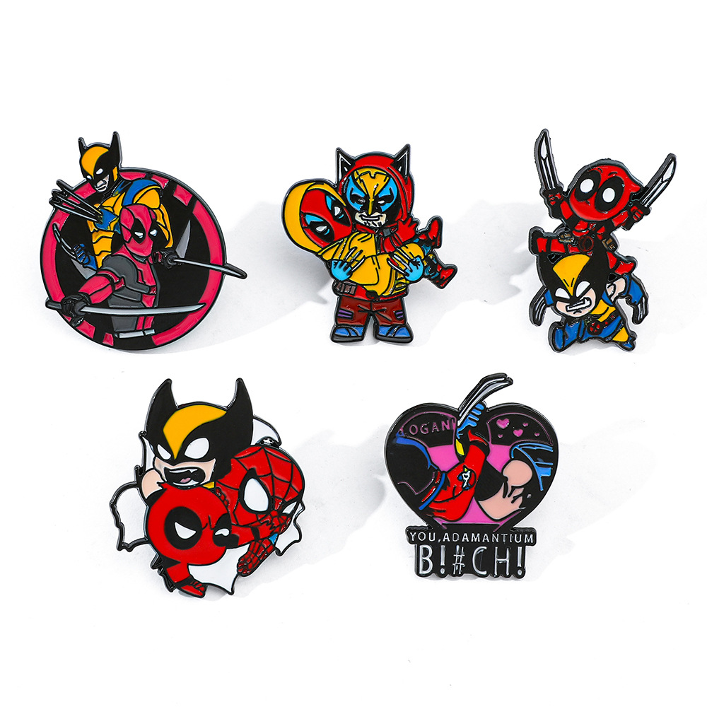 Deadpool anime pin