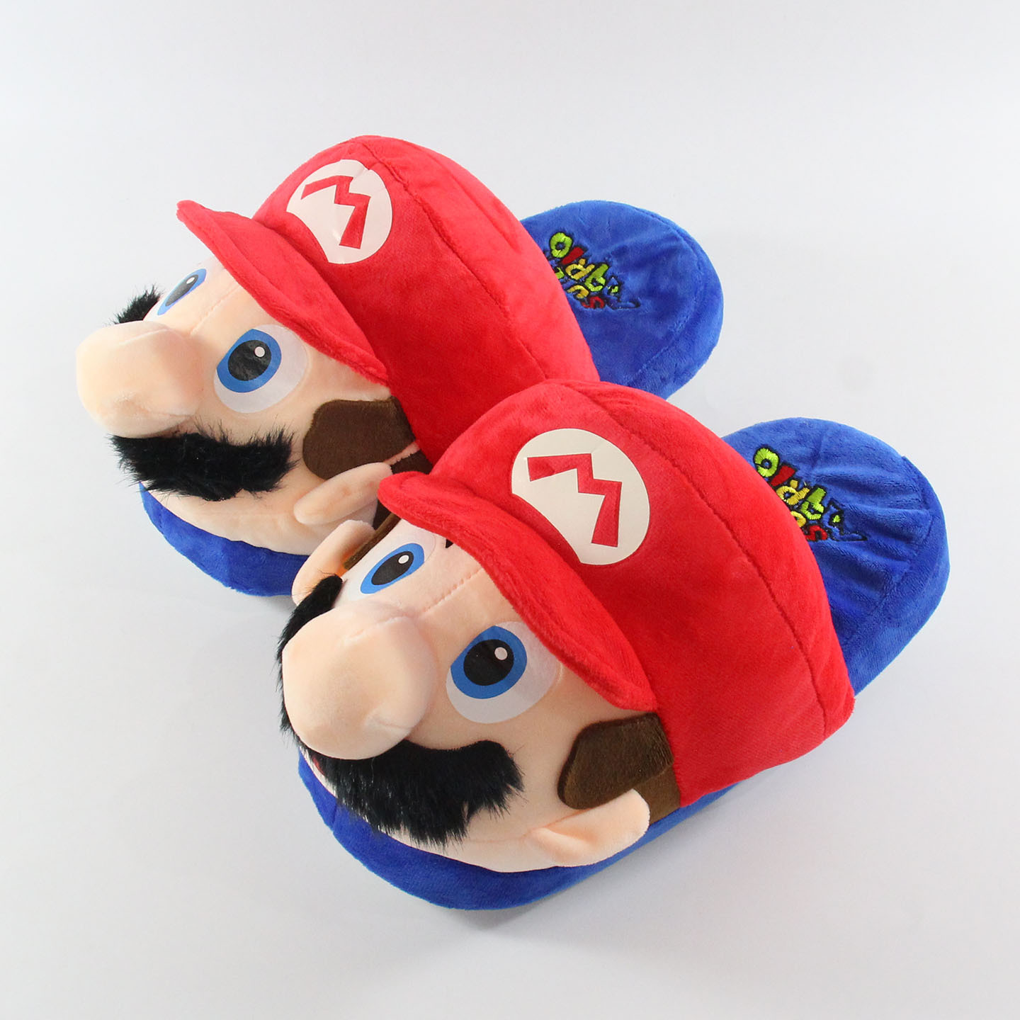 Super Mario anime plush slippers length 28cm