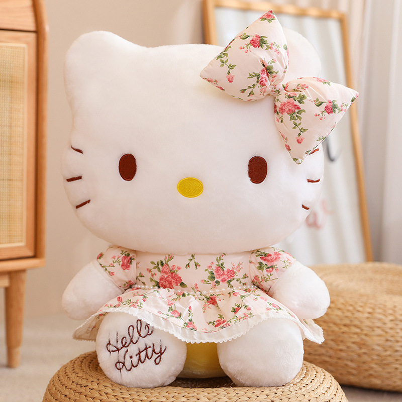 hello kitty anime plush doll 25cm