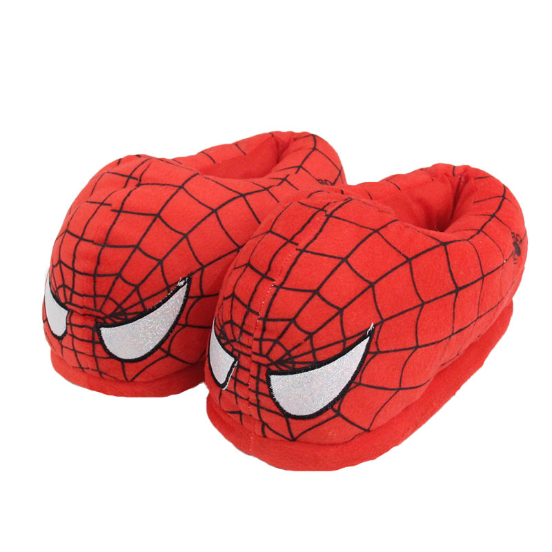 spider man anime plush slippers Children's  22cm/Adult 28cm