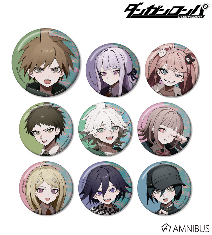 Danganronpa anime pin 9pcs a set