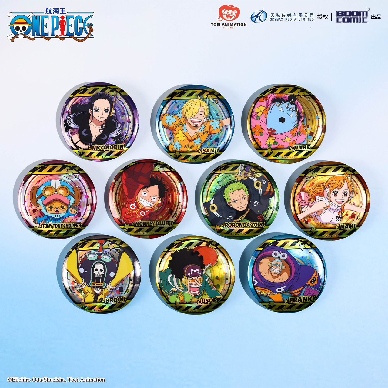 One Piece anime pin