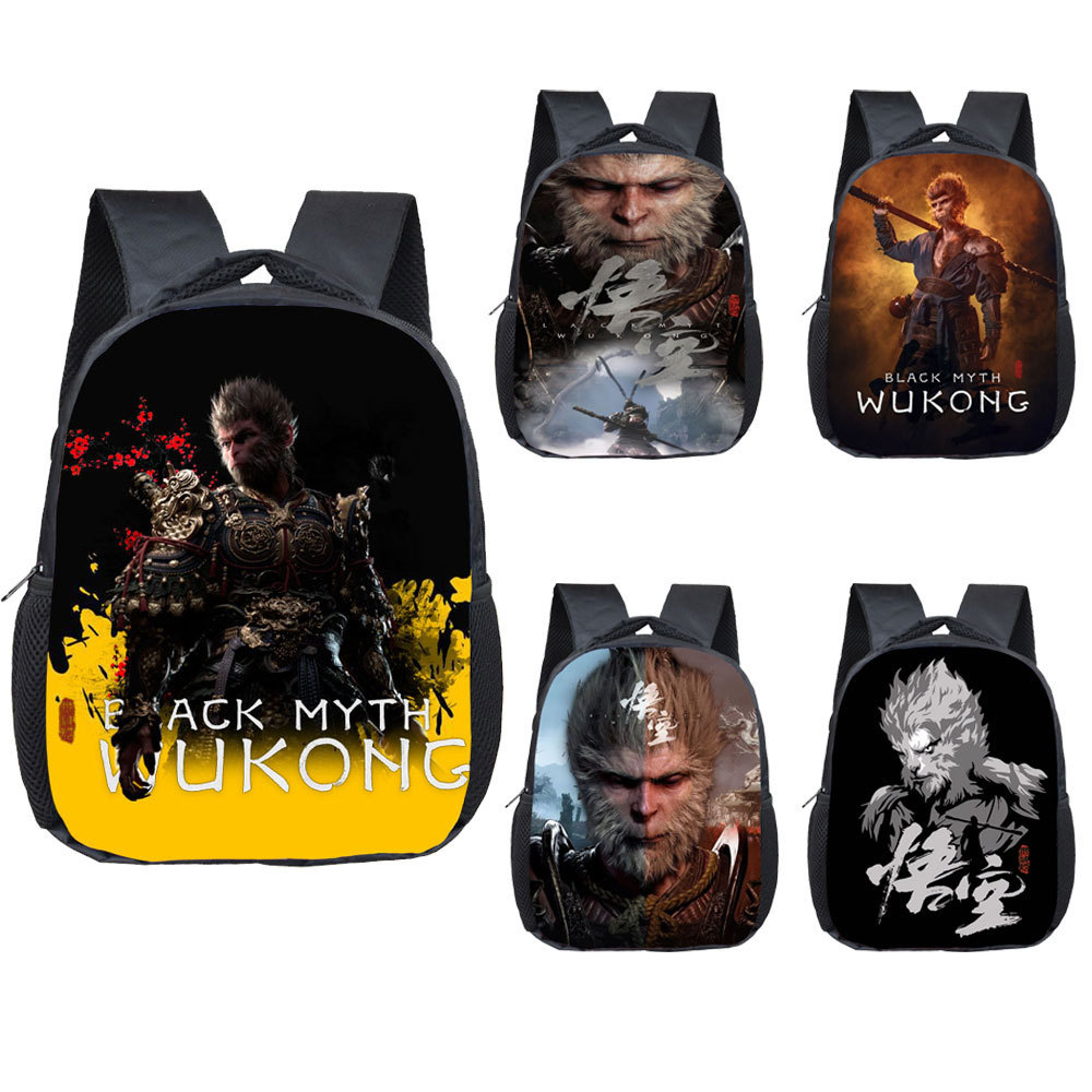 Black Myth: Wukong anime kids backpack 30*24cm