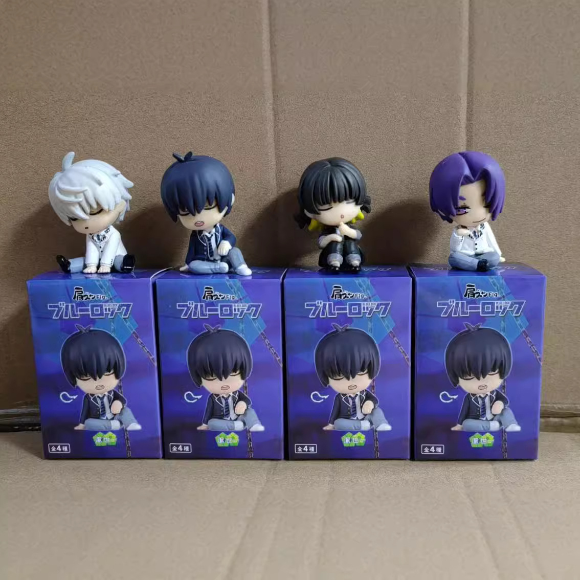 Blue Lock anime figure 5cm 4pcs a set