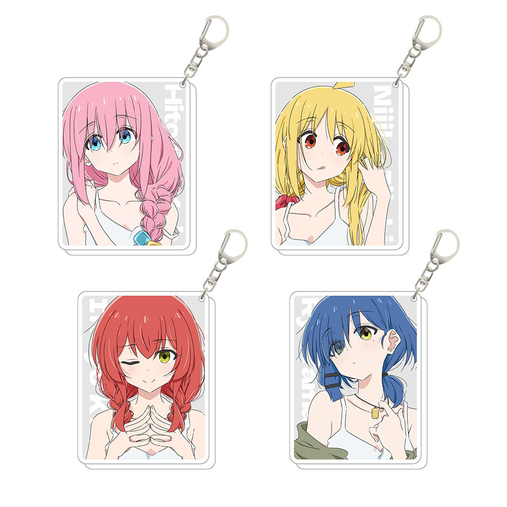 Bocchi the rock anime keychain