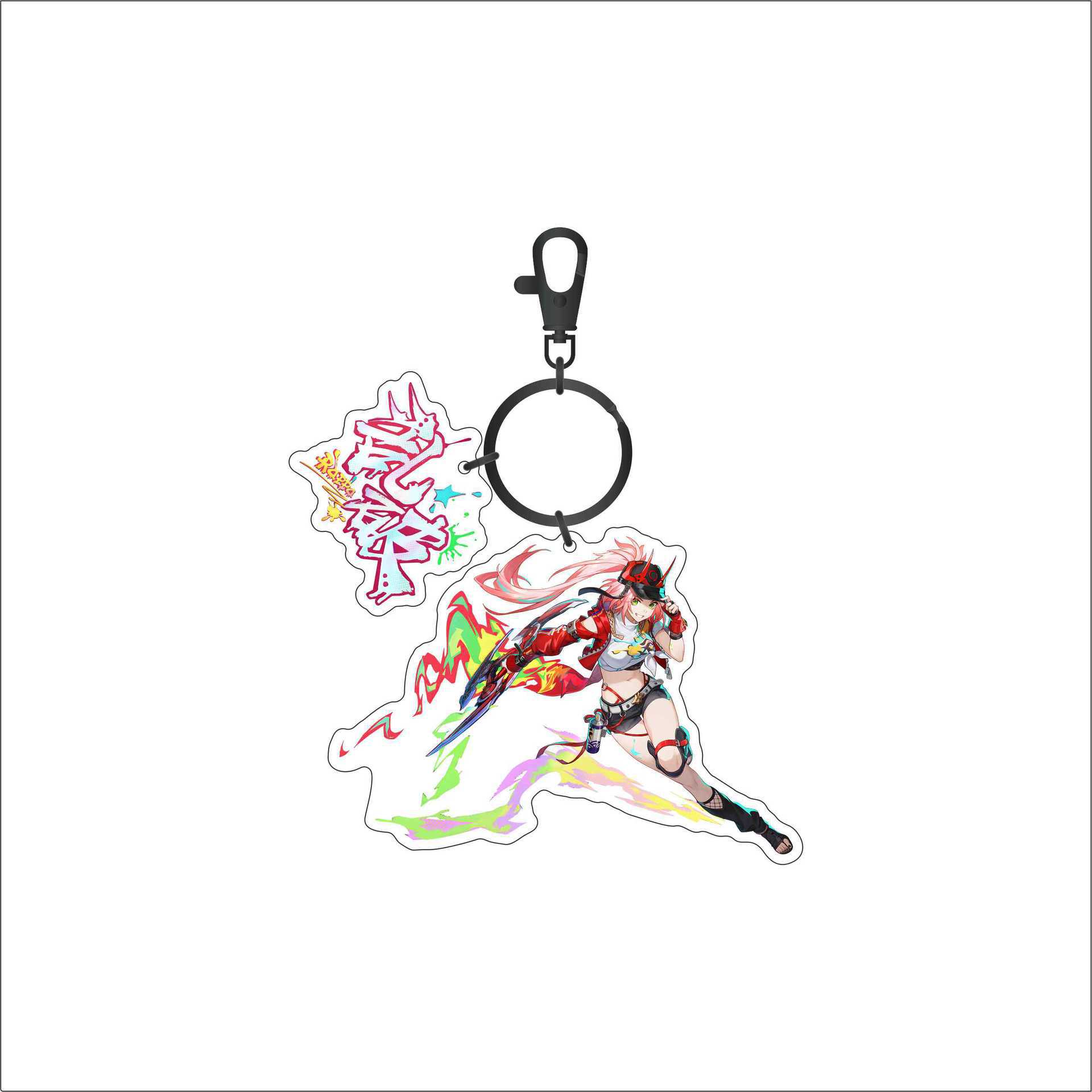 Honkai: Star Rail anime keychain