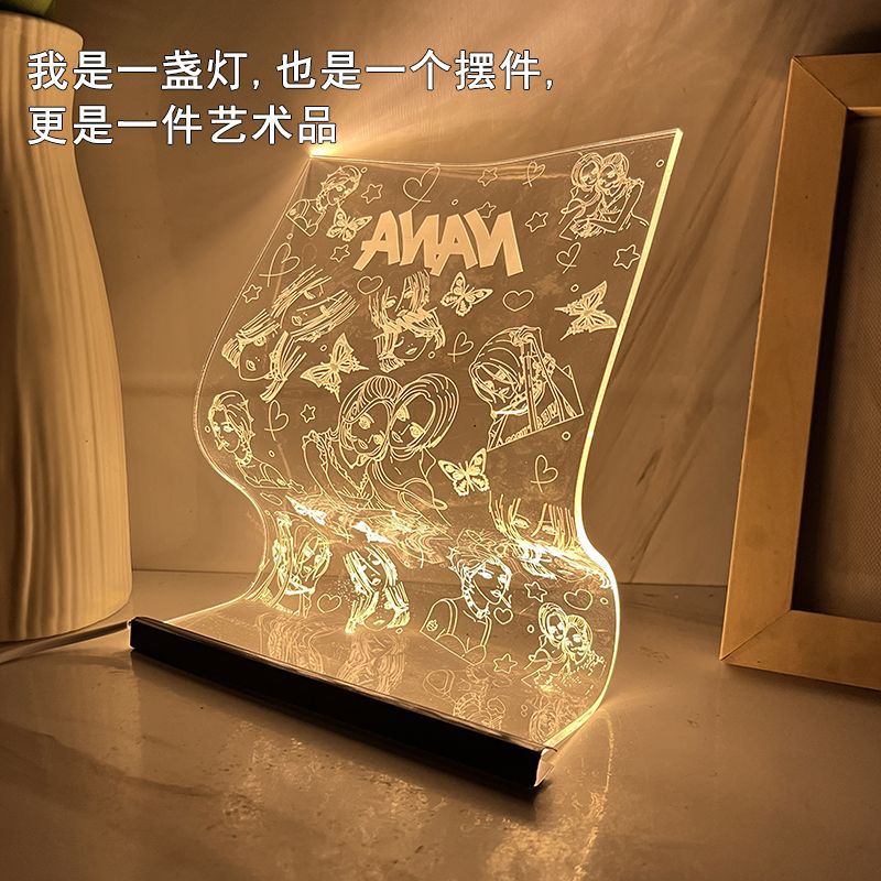 NANA anime 7 colours LED light