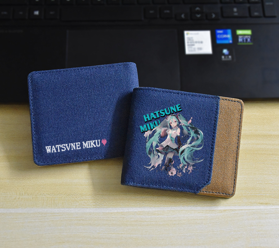 Hatsune Miku anime wallet