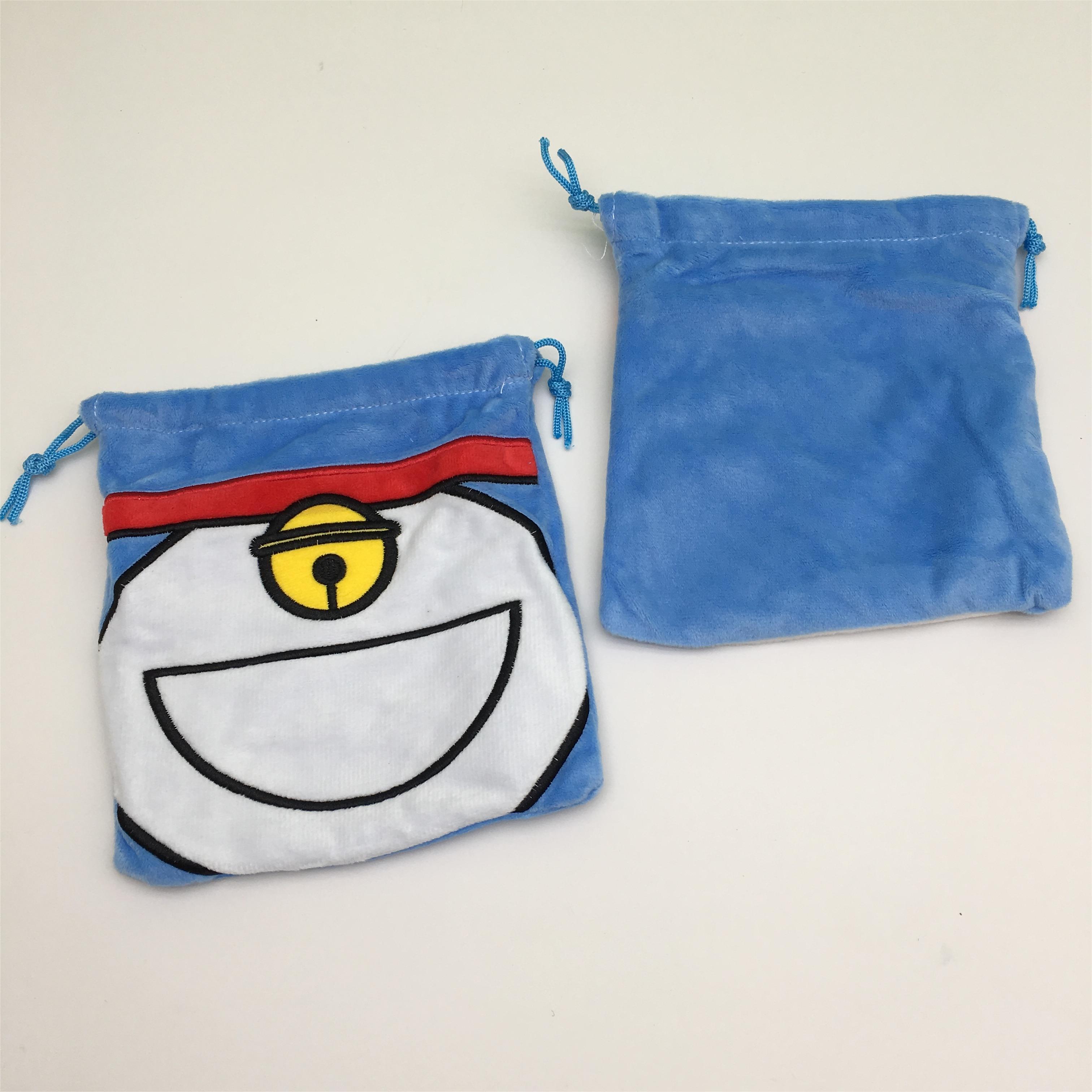 Doraemon anime plush bag 17cm