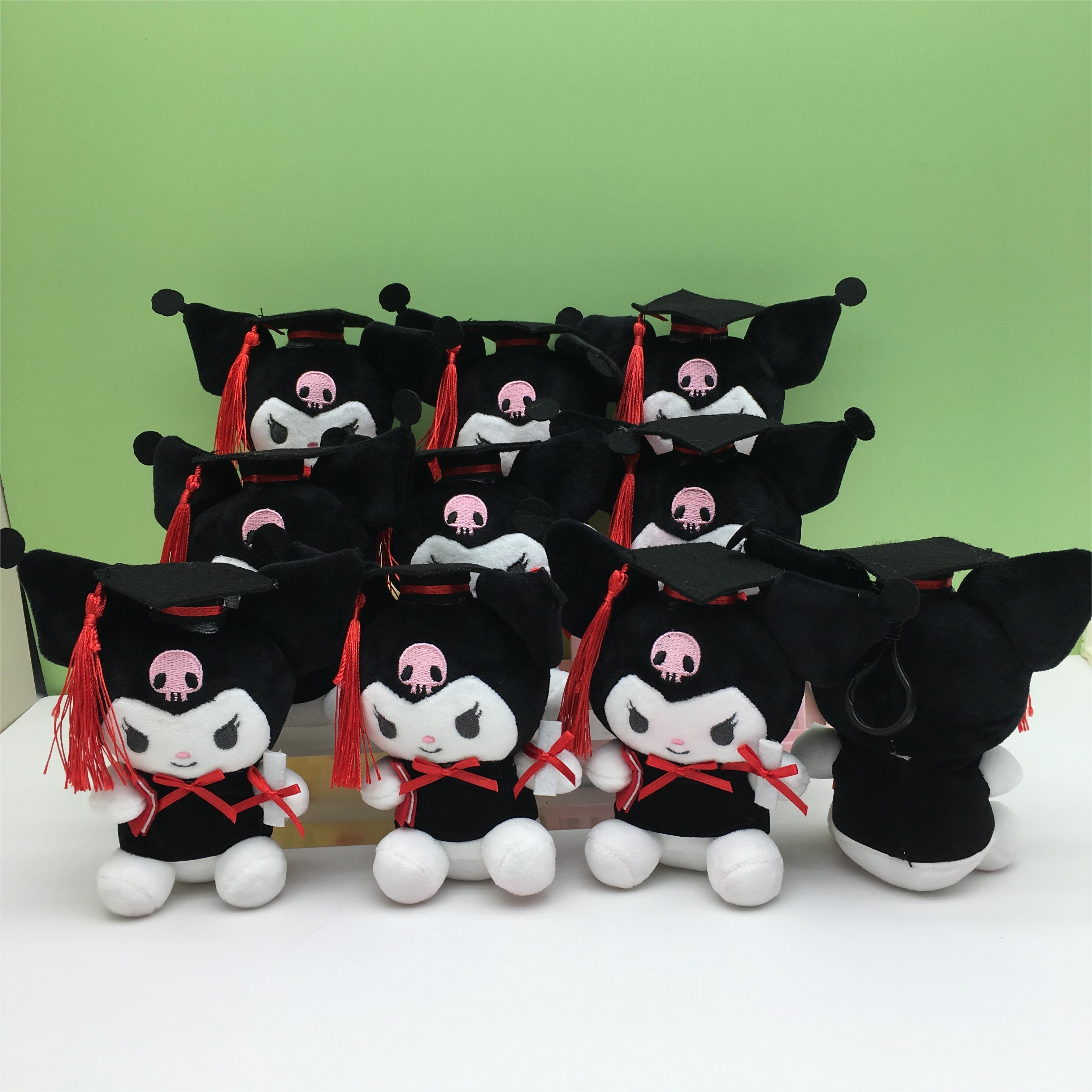 Kuromi anime Plush toy 12cm 10pcs a set