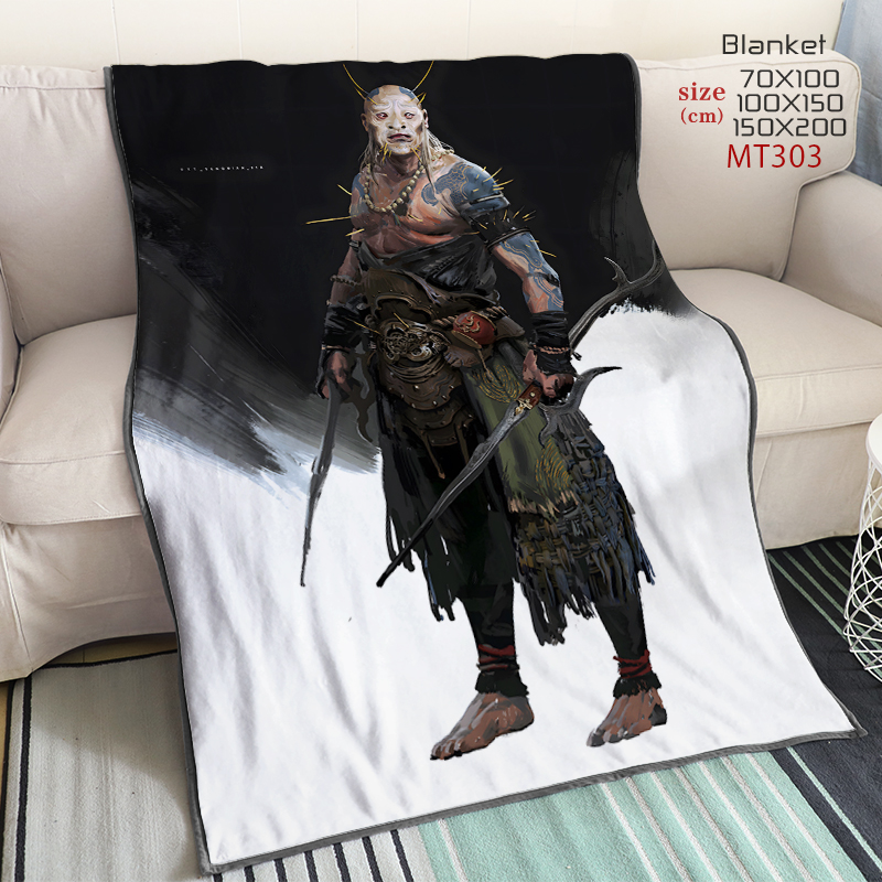 Black Myth: Wukong anime blanket 150*200cm