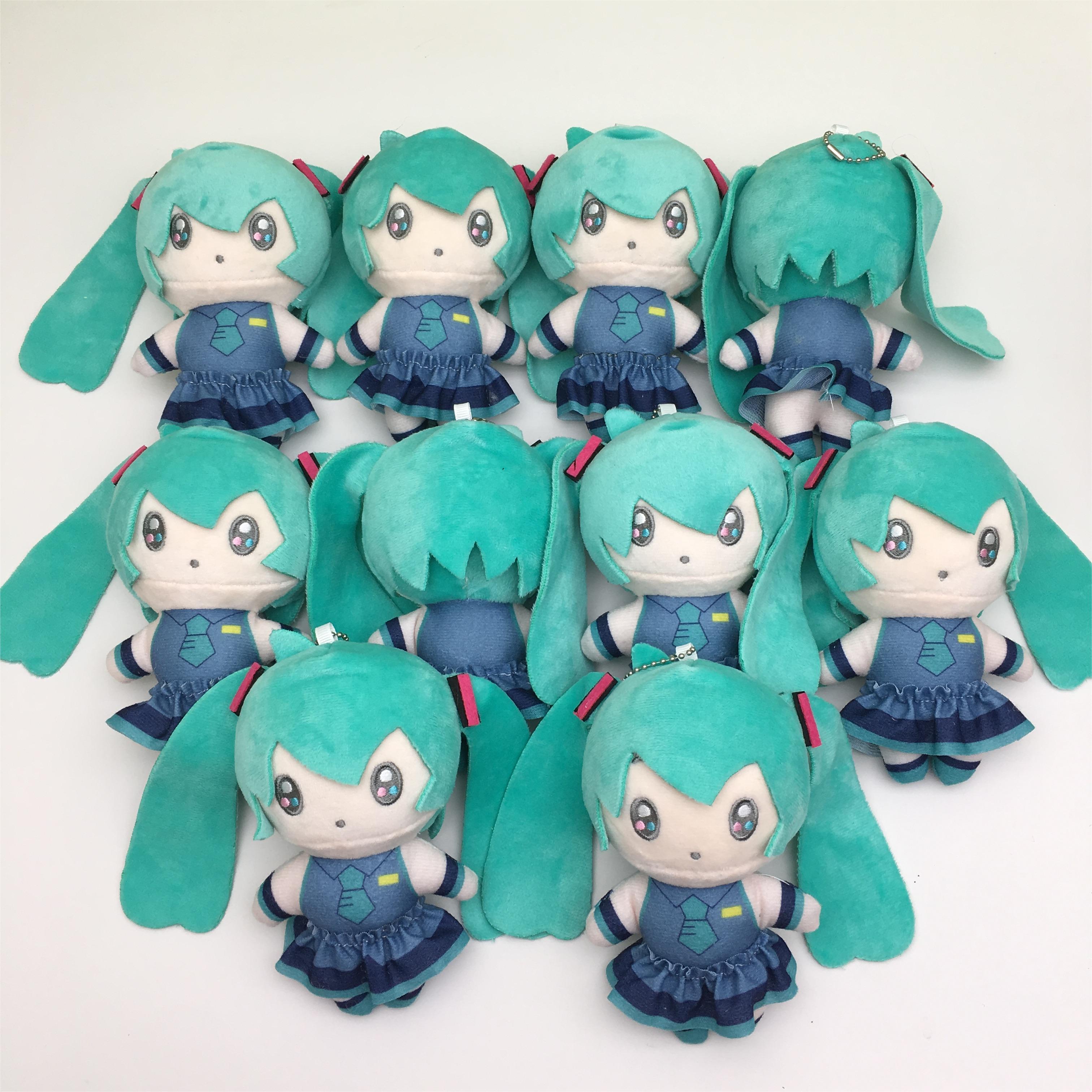 Hatsune Miku anime Plush toy 15cm 10 pcs a set