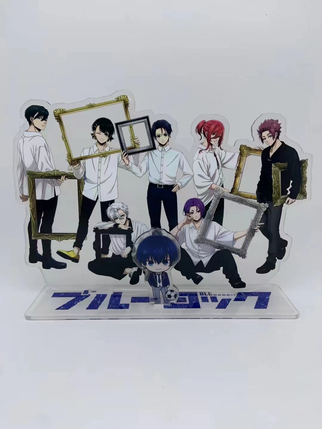 Blue Lock anime standing plate