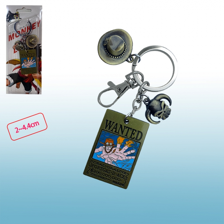 One Piece anime keychain