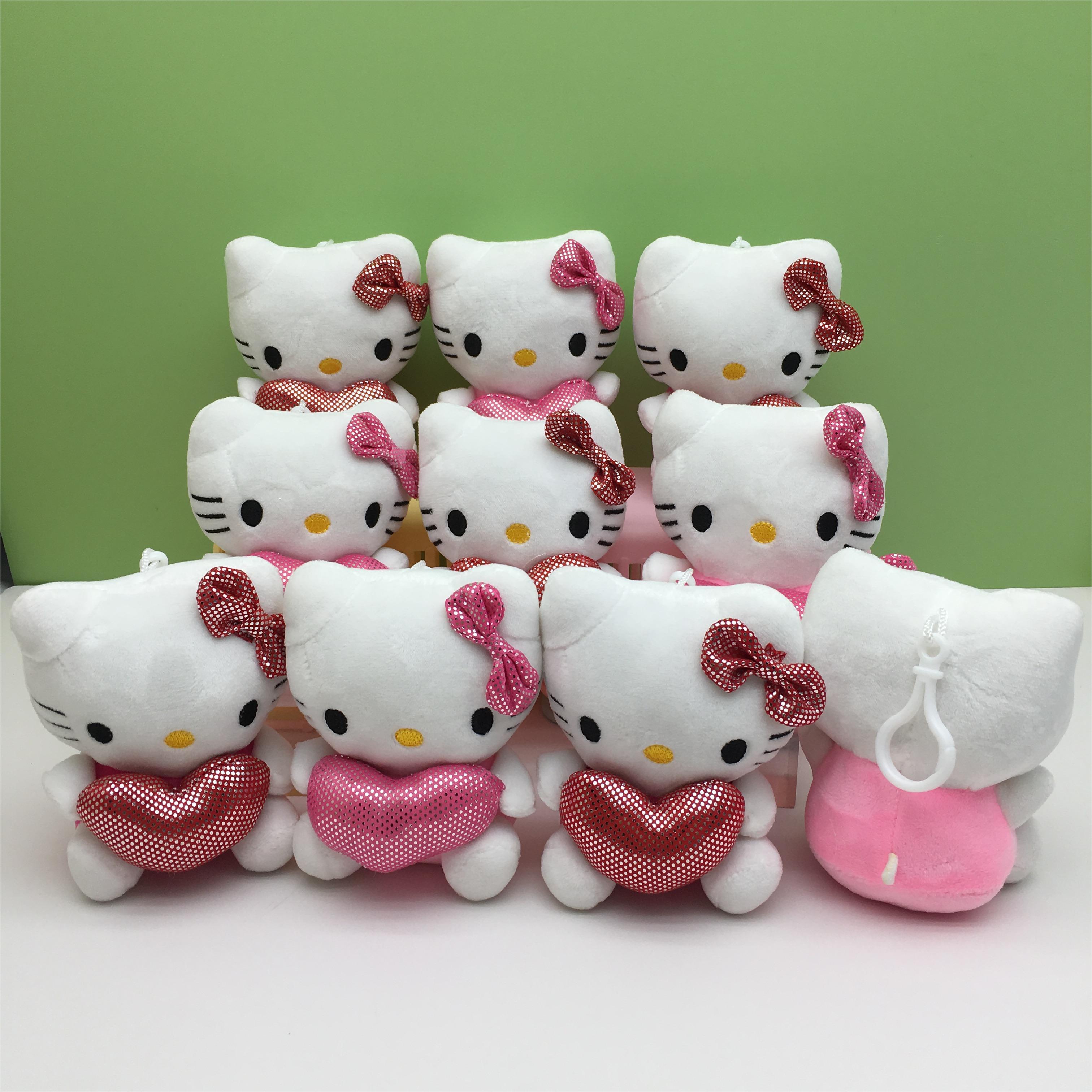 hello kitty anime Plush toy 11cm 10pcs a set