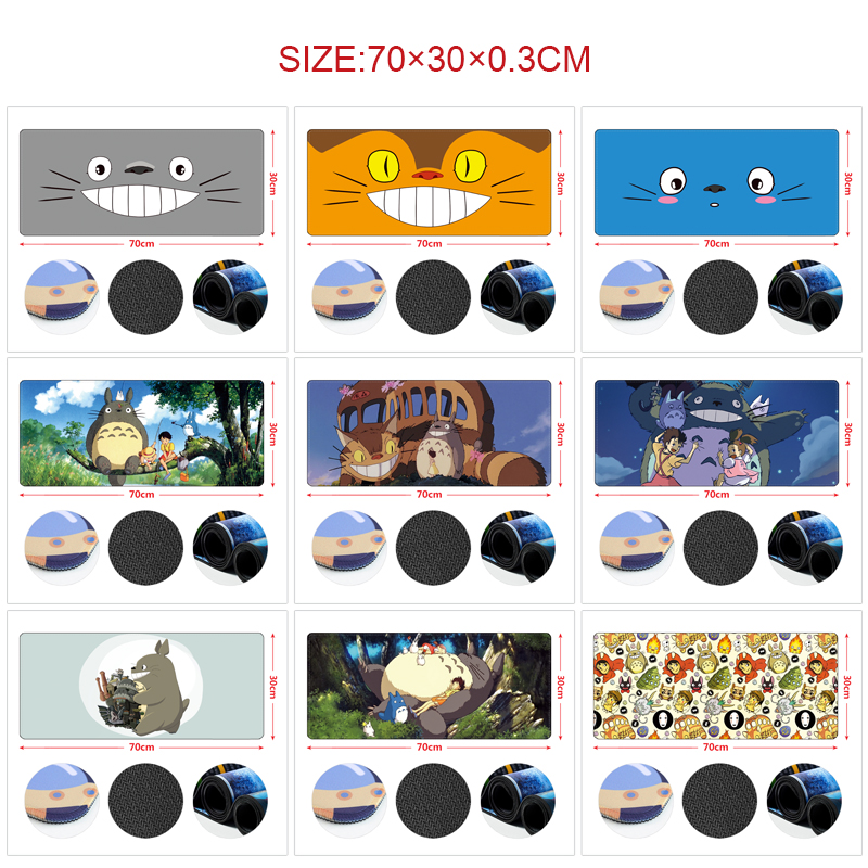 TOTORO anime Mouse pad 70*30cm