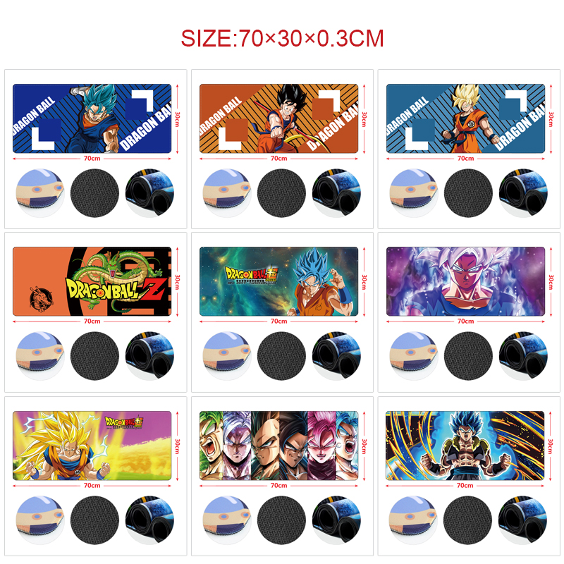 Dragon ball anime Mouse pad 70*30cm