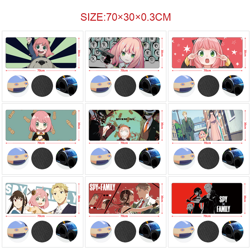 SPY×FAMILY anime Mouse pad 70*30cm