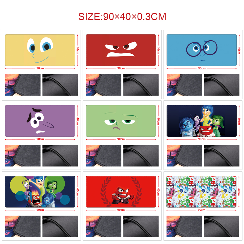 Inside out anime Mouse pad 90*40cm