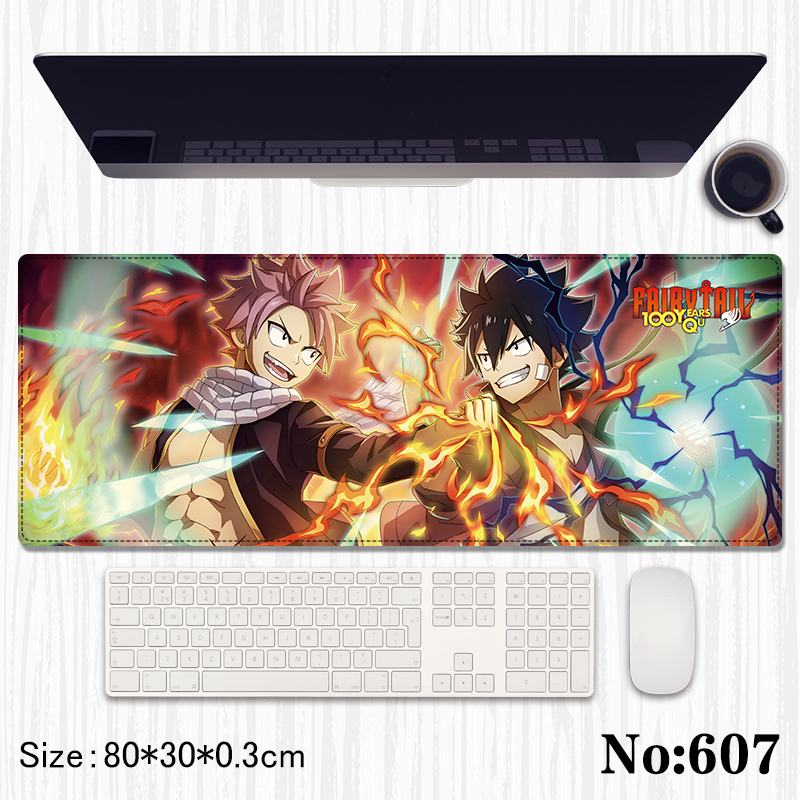 Fairy Tail anime Mouse pad 80*30*0.3cm