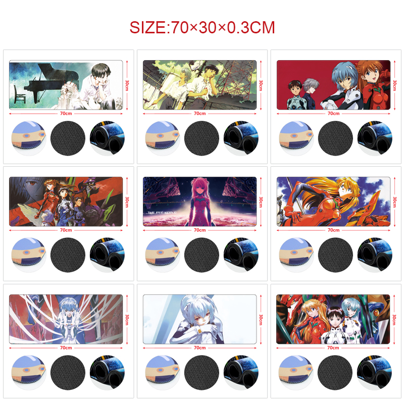 EVA anime Mouse pad 70*30cm