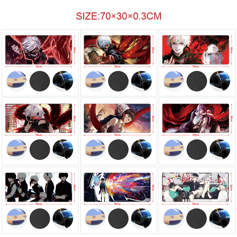 Tokyo Ghoul anime Mouse pad 70*30cm